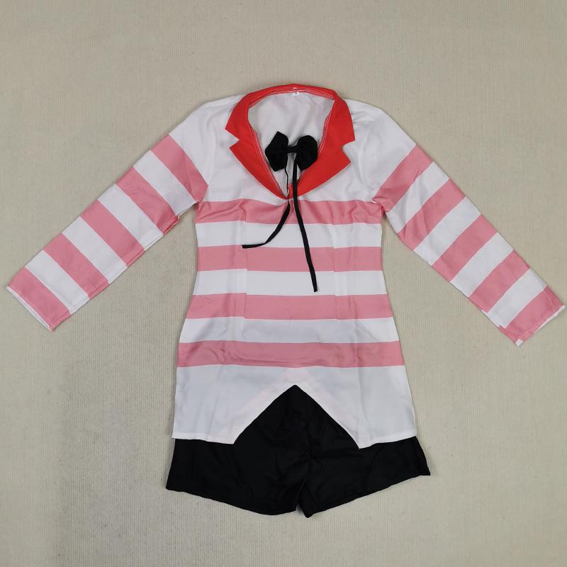 Angel Dust Cosplay Kostüm Inklusive Handschuhe Socken Halsschmuck Damen Mädchen Ad Outfits Für Karneval Halloween Comic Con