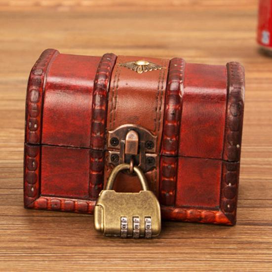 Mücevher Kutusu Kullanışlı Yerden Tasarruflu Ahşap Yüzükler için Harika Saklama Kutusu