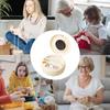 Small Sewing Kit Portable Magnetic Donut-Shaped Stitching Supplies Patch Sewing Kit for Youth Teens Mom Grandma Grandpa Wife