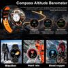2026 New T-REX3 1100mAh Battery SmartWatch 10ATM Waterproof GPS Bluetooth Call 1.7" AMOLED HD Sports Flashlight Smart Watch Men