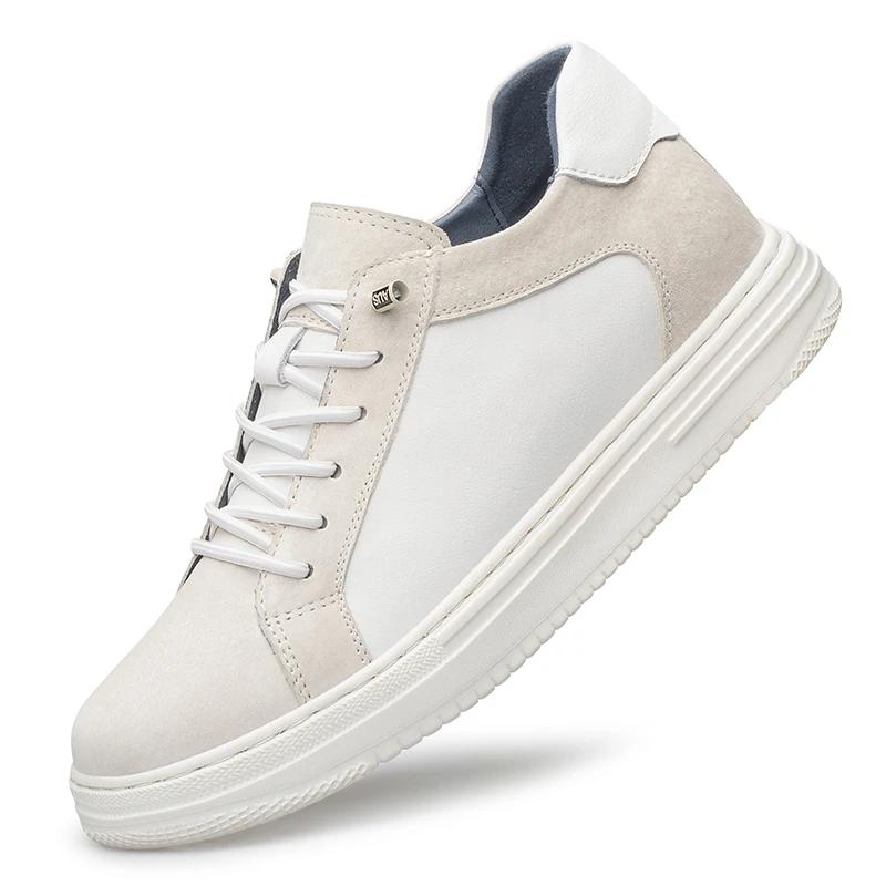 Casual Sneakers Men Elevator Shoes Hidden Heels Breathable Heightening Shoes For Man Increase Insole 8CM 6CM Optional Height Sho