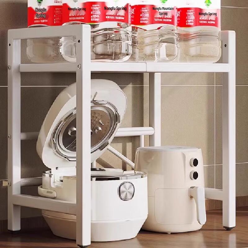 Adjustable Kitchen Countertop Storage Rack