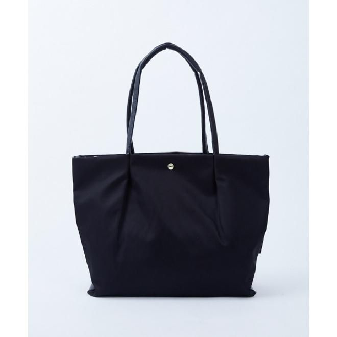 Water-resistant nylon tote bag for women, large-capacity handbag, lightweight commuter bag, Boston-style mommy bag
