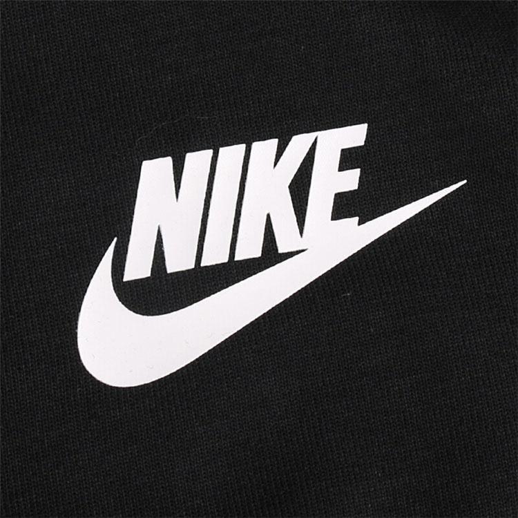 Nike Athleisure Casual Sports Logo Printing Hooded Jacket Black Men's 861743-010