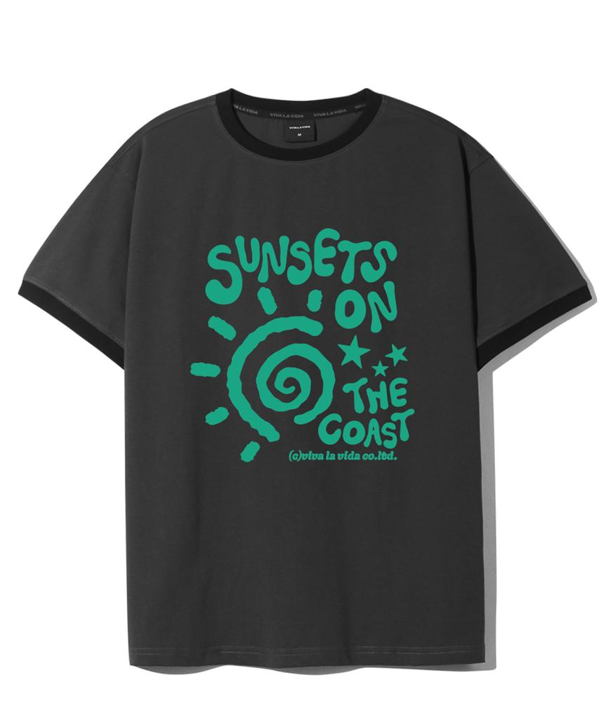 Bibalabida Coast Ringer Short Sleeve T-Shirt