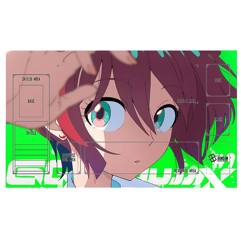Gundam Playmat Self Made The Witch From Mercury Rubber Anti-slip GCG Battle Card Mat Anime Gift
