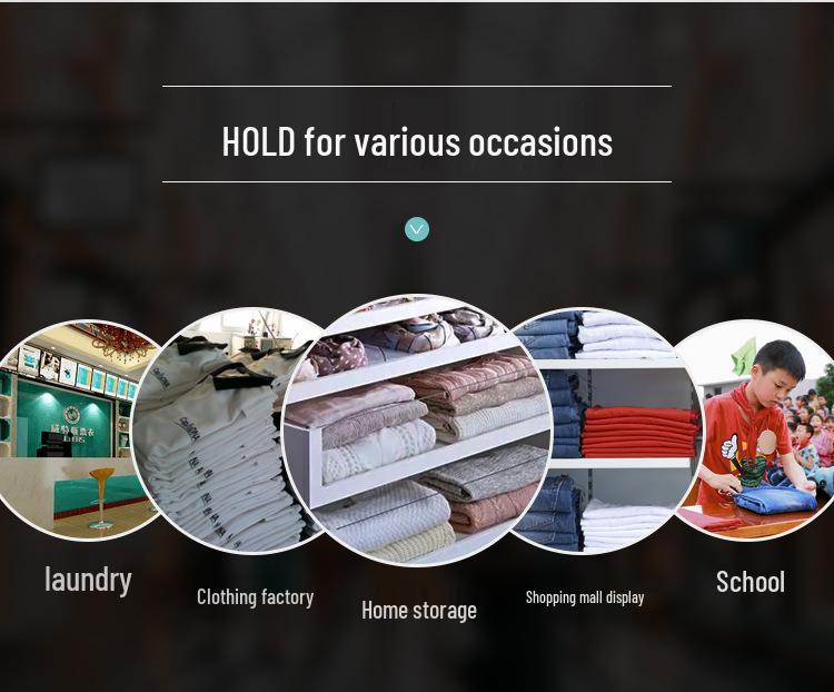 Falthilfe für Kleidung: Mühelose Aufbewahrungslösung für Hosen, Hemden und T-Shirts.