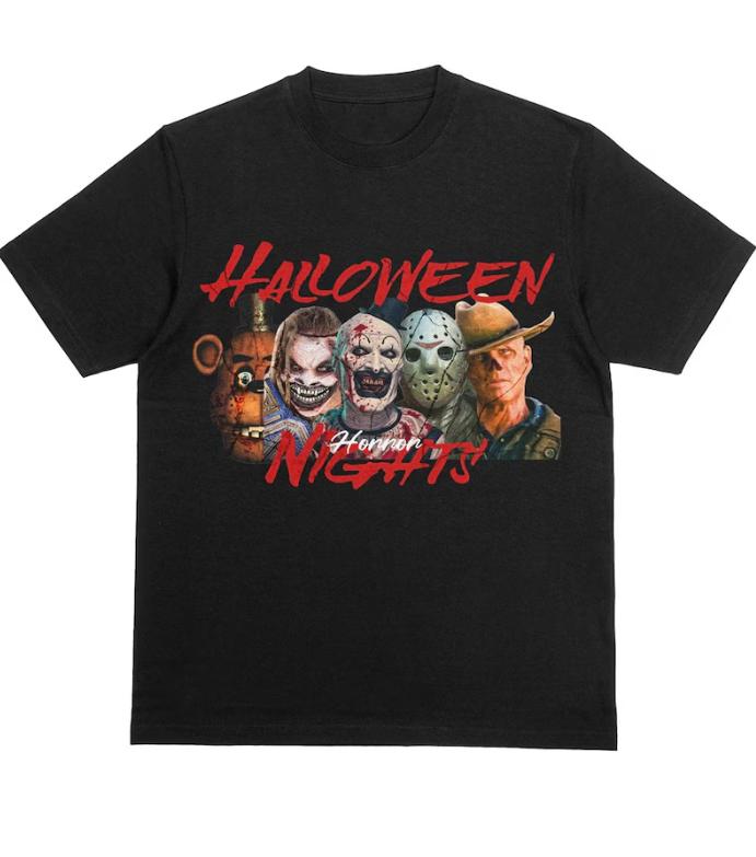 Halloween Horror Nights 2025 T-shirt, S-4XL