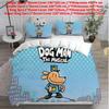 Dog Bedding Man Set Cartoon Comforter Cover Duvet Pillow Case Decoration Bedroom