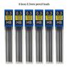 1-12Pcs 0.3 0.5 0.7 0.9 1.3 2.0mm HB Replacement Refill Leads Refill for Mechanical Pencil Drawing Automatic Pencils Stationery