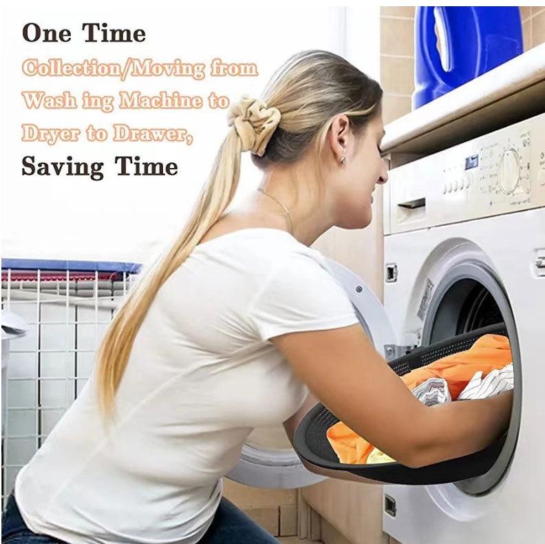 Portable Pop-up Laundry Basket for Cross-Border Travel