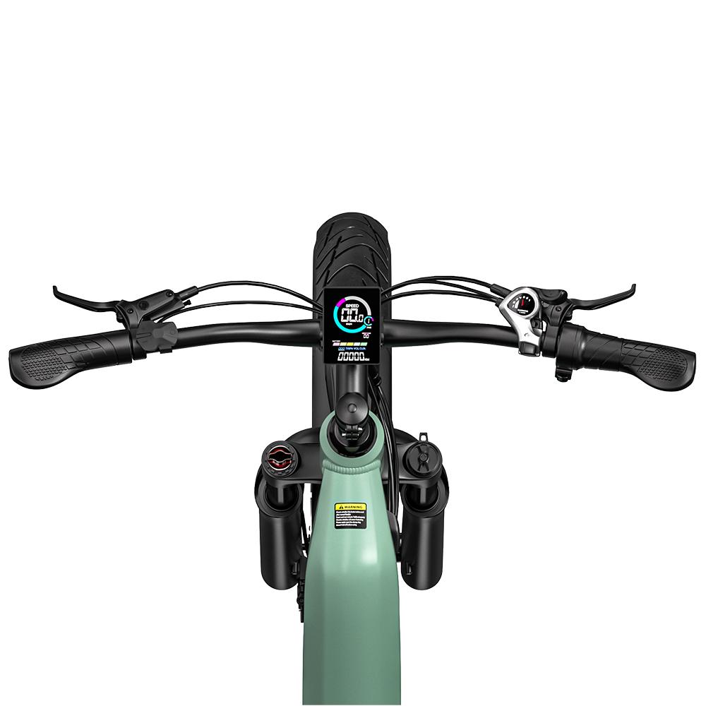 JOOBIKE JOO1 Vélo Électrique Adulte Moteur 1000W 48V 17.5AH Batterie Intégrée Frein à Huile Pneu Gros 26" E-Bike Adapté aux Zones Urbaines et Montagneuses