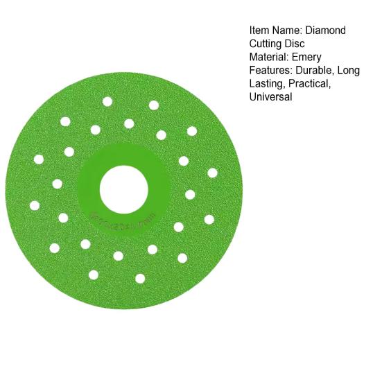 Diamond Chamfered Saw Blade High Strength Universal Compatibility Easy To Install Unbreakable Glass Diamond Cutting Blade