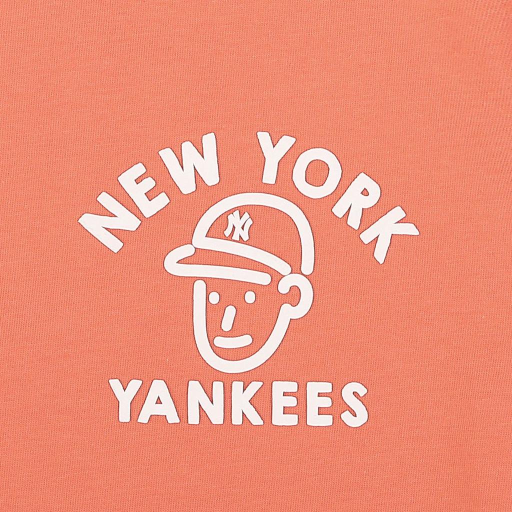 New MLB New York Yankees T Shirts Women's Orange 31TSC6031-50O