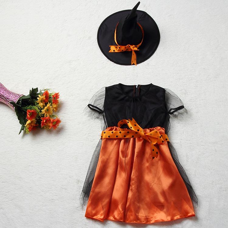 Kinder Anime Cosplay Hexe Halloween Kostüm Set