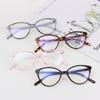 Fashion Retro Big Square Frame Blue Light Blocking Glasses Unisex Office Work Glasses Uv Protection Anti-Reflective Computer Gog