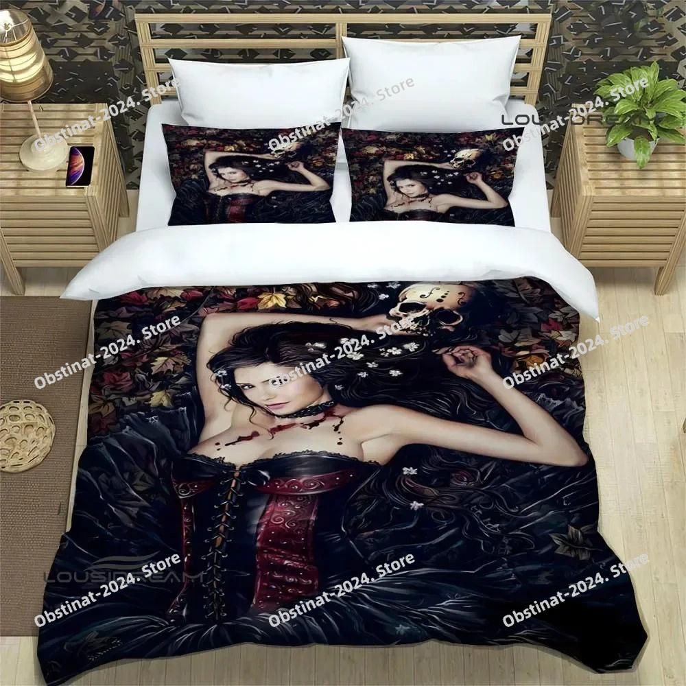 The Vampire Diaries Damon Salvatore Bettwäsche-Sets exquisites Bettwaren-Set Bettbezug Bettdecke-Set Bettwäsche Zimmerdekoration