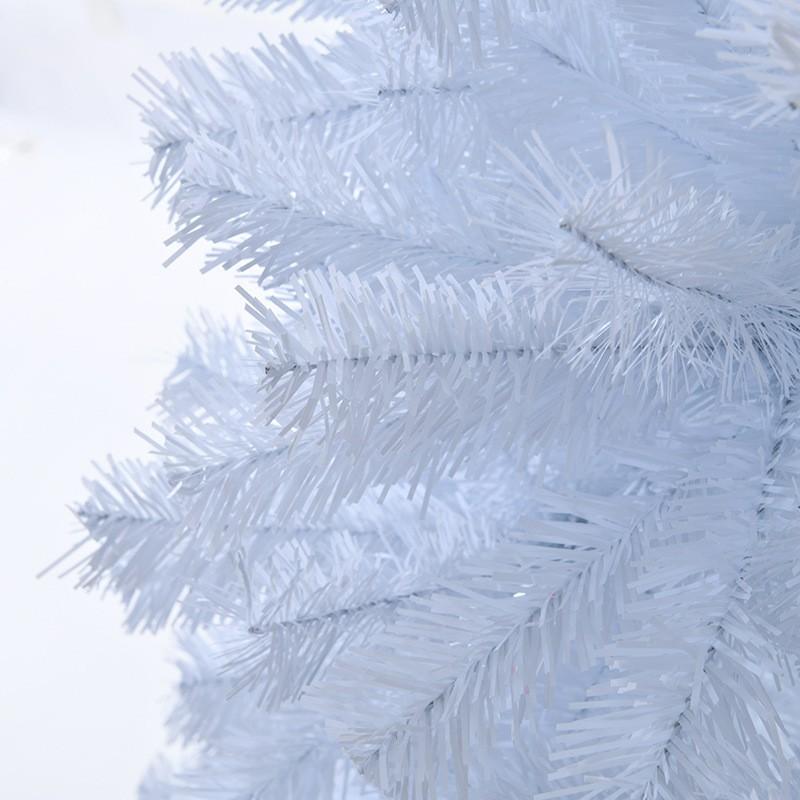 PVC Artificial White Christmas Tree Indoor Home Decor Holiday Party Decoration