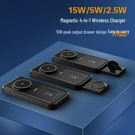 iPhone MagSafe 15W Wireless Car Charger & Magnetic Phone Holder