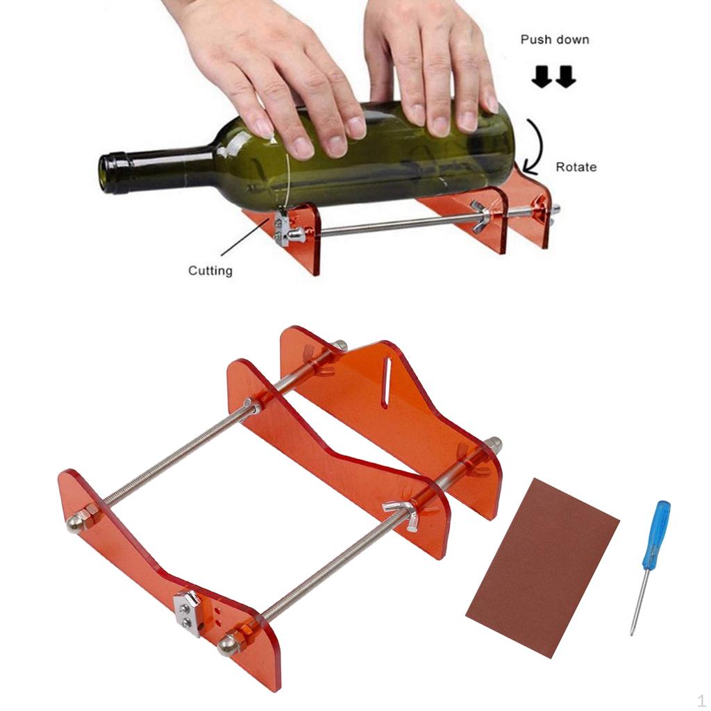 Bottle Cutter Tool Professional for Bottles Cutting Glass Machine Crafts Durable Wine