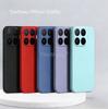 Para Capa Xiaomi 17T Pro Silicone Líquido Liso Capa Xiaomi 17T Pro TPU Anti-queda Protetor de Telefone Capa Case Xiaomi 17T Pro