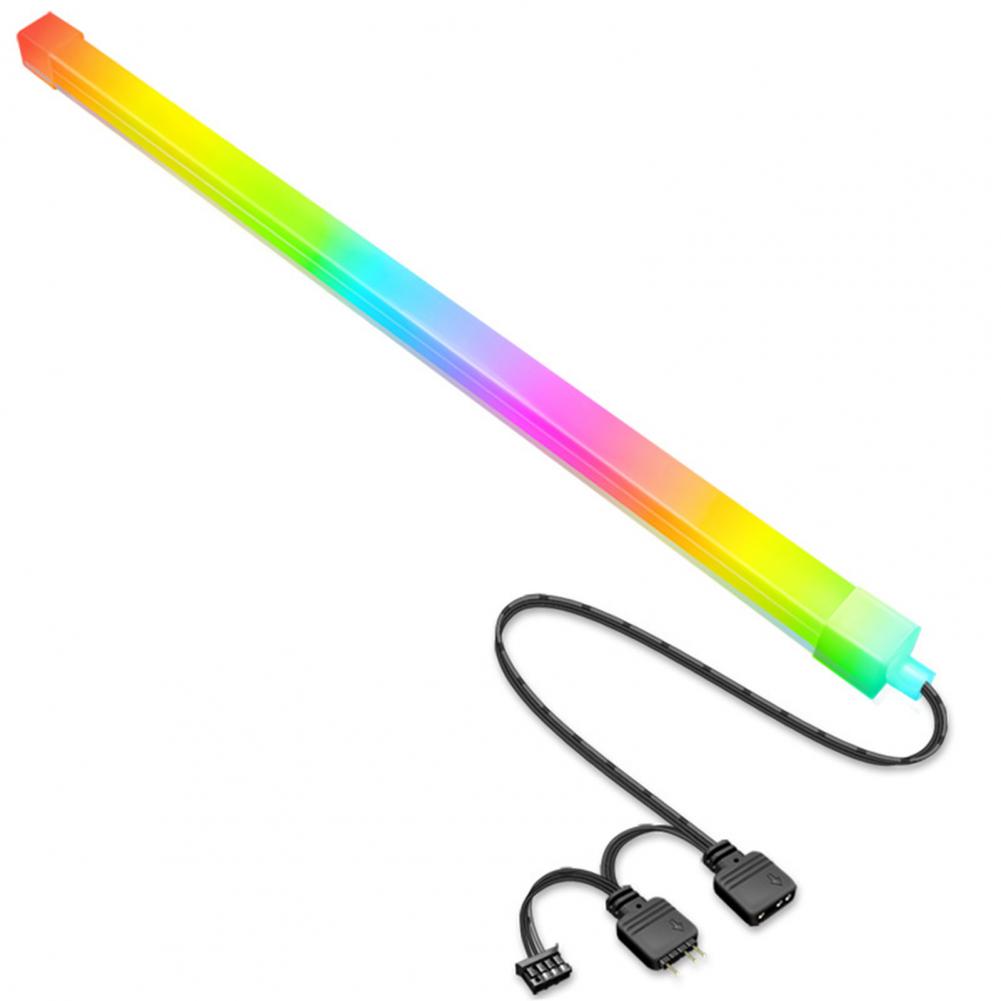 

1 комплект светодиодной ленты Essential Motherboard Light Strip 5V ARGB Sync с хорошим рассеиванием тепла, светодиодная лента RGB для материнской платы ПК