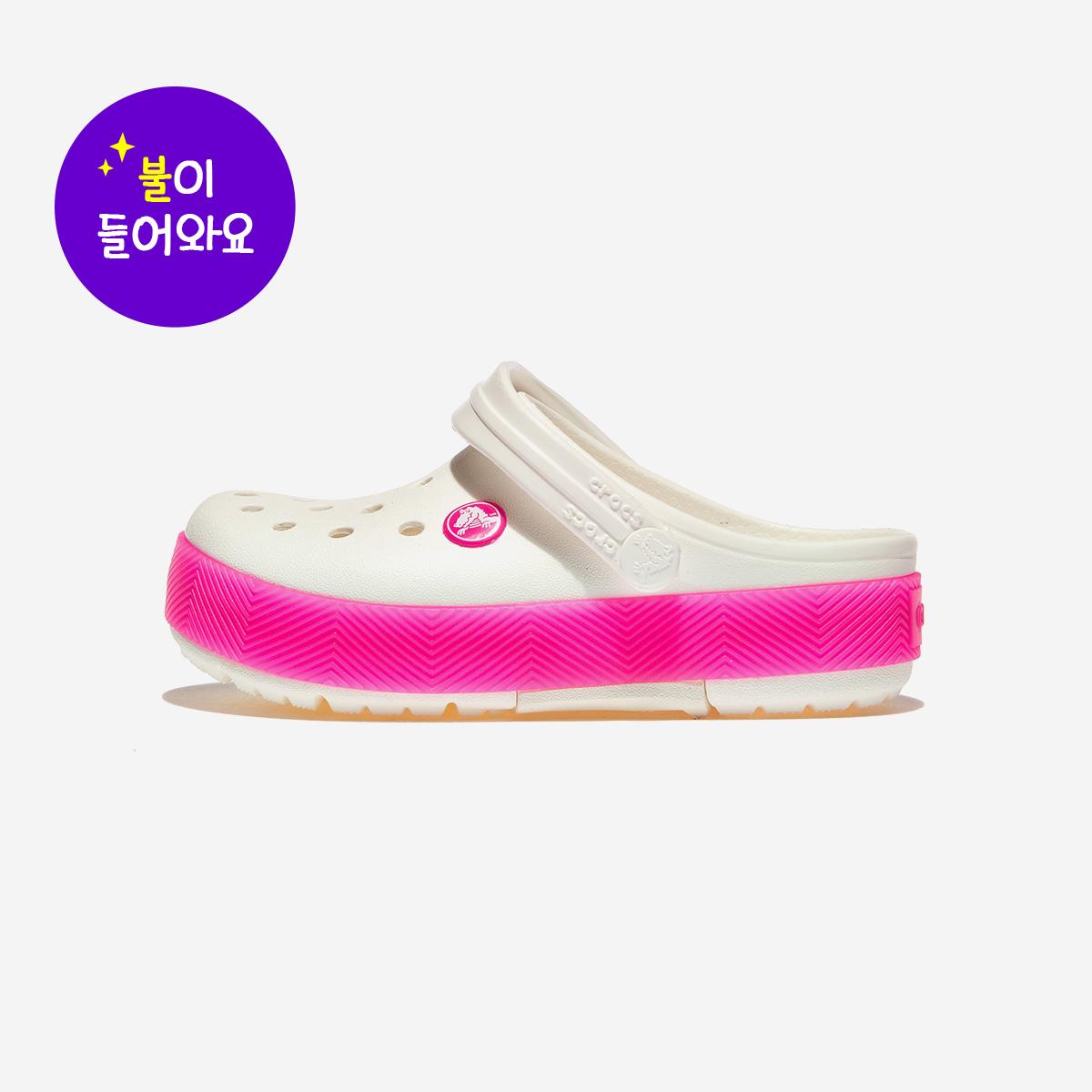 

[Crocs] Croc Band Chevron Light Clog Kids, CRS210465, 1010104311, Popular Korean Shoes 205