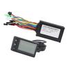Zestaw do modyfikacji roweru elektrycznego Bateria litowa Kontroler silnika 3 tryby 17A z panelem wyświetlacza S866