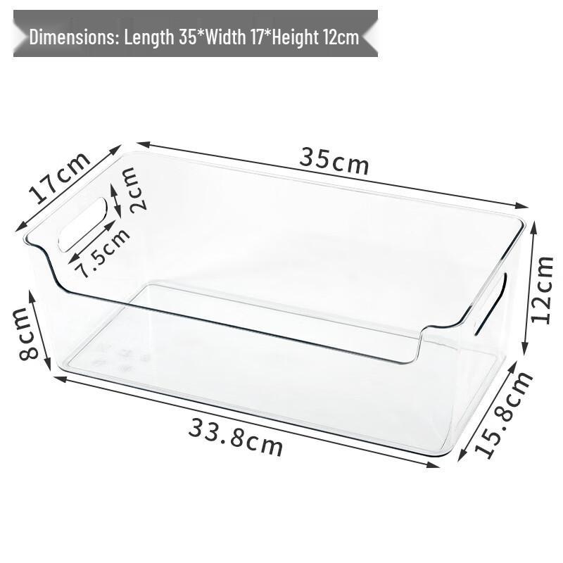 Miflame Transparent Refrigerator Storage Box