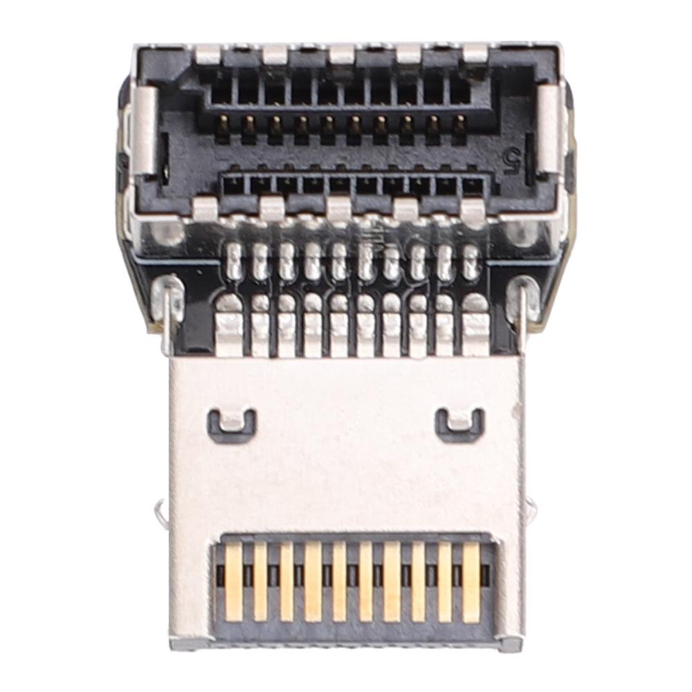 90 Degree USB3.1 Type E Adapter PH76EE-A Front Panel Internal Connector Front Panel