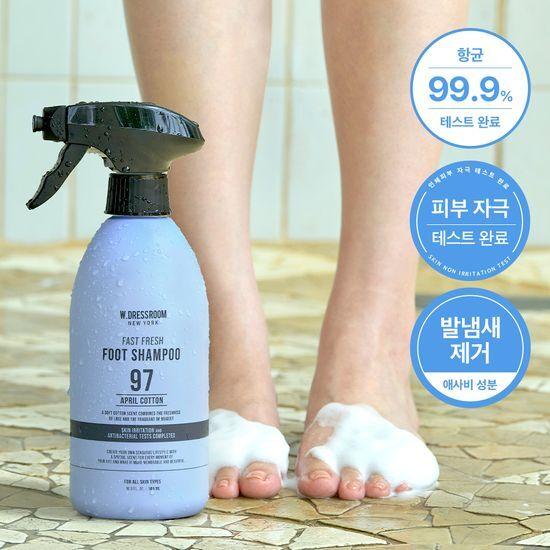 W.DRESSROOM Fast Fresh Foot Shampoo 500ml No.97 April Cotton