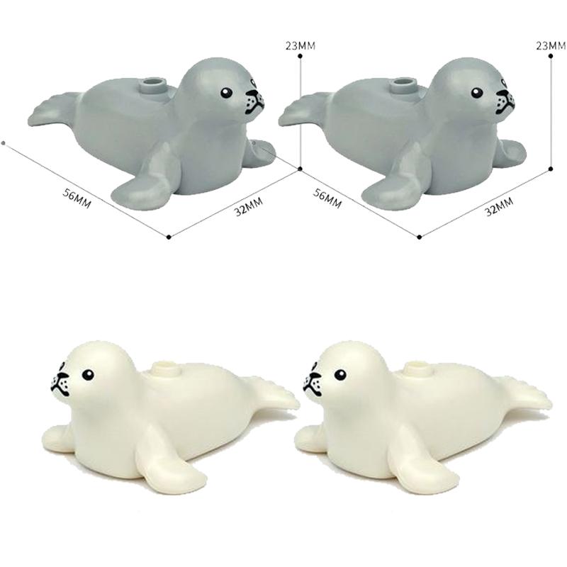 Afrikanische Wildtiere Bausteine Set Löwe Elefant Kamel Hirsch Wolf Giraffe Spielzeugmodell für Kinder Kreatives Kindergeschenk Stein S041