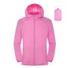Chaquetas de senderismo para hombre y mujer, impermeables, con protección solar, cortavientos, para acampar, escalar, para exteriores, impermeables, ropa portátil
