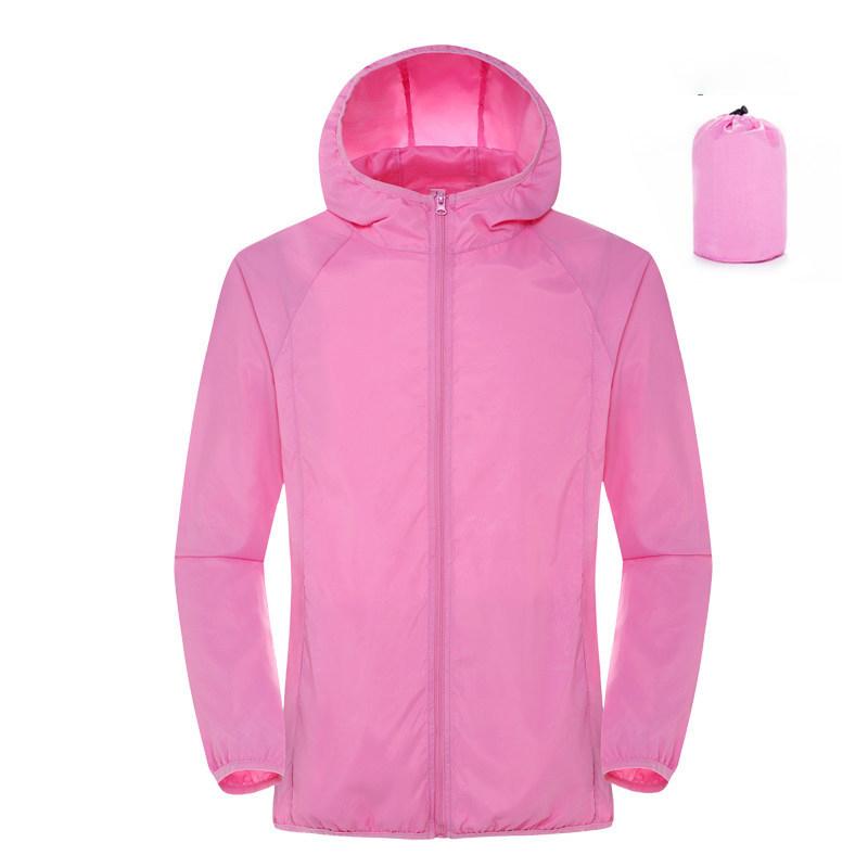 Chaquetas de senderismo para hombre y mujer, impermeables, con protección solar, cortavientos, para acampar, escalar, para exteriores, impermeables, ropa portátil