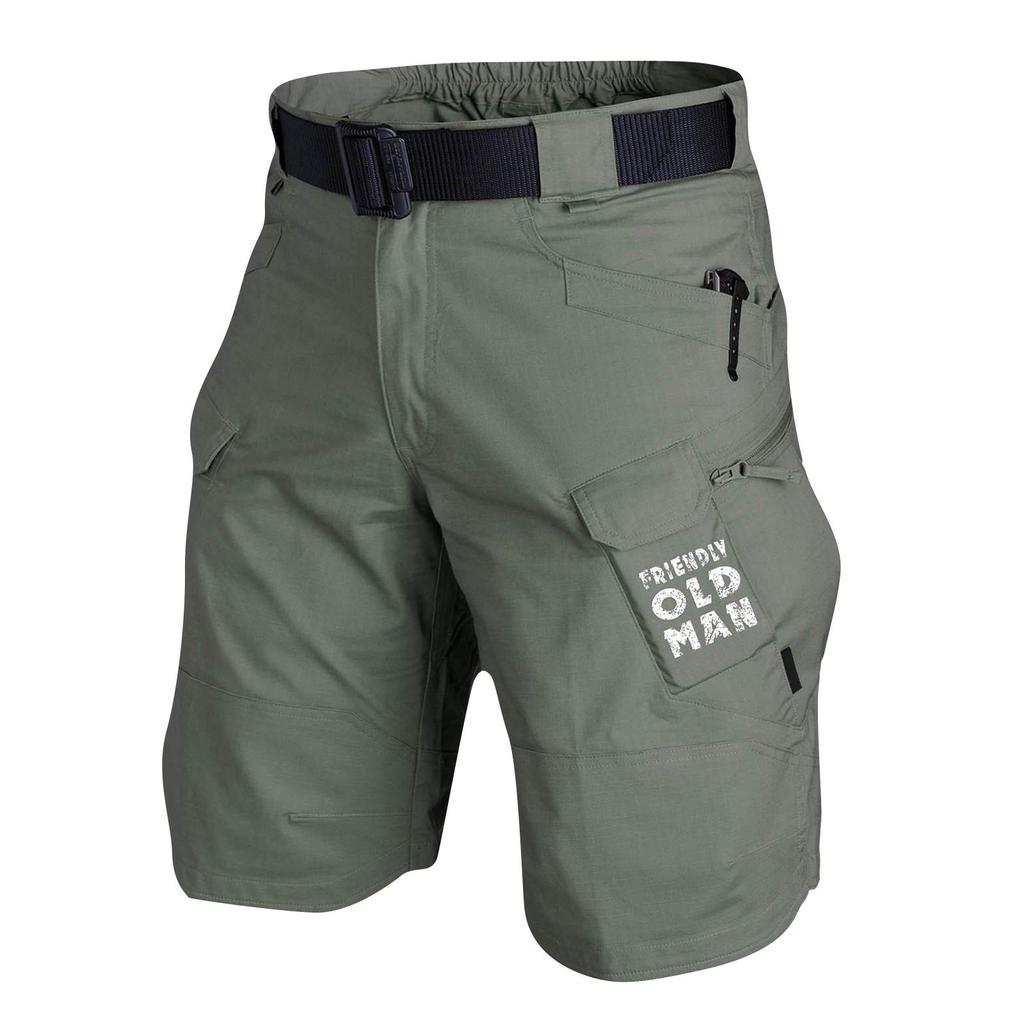 Men's Cargo Shorts with Belt Comfortable, Durable, Multi-Pocket Design for Outdoor Activities