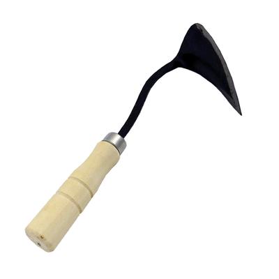 Bêche Houe de Jardinage Durable Traditionnelle Affûtée Large Lame Désherbeur Retrait pour Désherbage Plantation Enfants et Adultes Jardin Pelouse