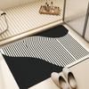 Creamy Air Bathroom Floor Mat Bath Area Moisture Moisture-wicking Quick Drying Dirt Resistant Anti Slip Diatom Mud Soft Pad Foot Pedal Pad