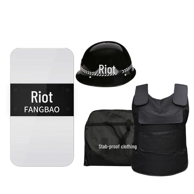 Anti-Riot Security 3-Piece Combo Set