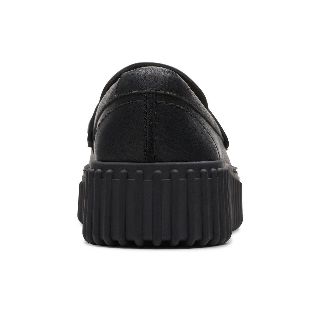 Clarks Leather Trendy Comfortable Elegant Classic Loafers Women Loafers Black 261748704