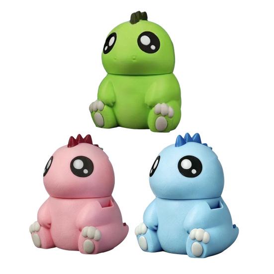 Cartoon Dinosaur Egg Cup with Spoon Slot Soft Boiled Egg Holder Breakfast Egg Container Box Dining Table Decoration Kitchen Gadget