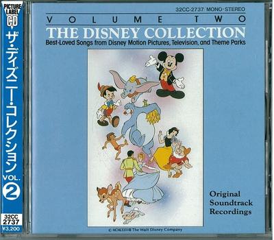 CD DISNEY CLIFF EDWARDS DICKIE JONES  Disneycollection VOL.2 32CC2737 COLUMBIA Japan Childrens Used