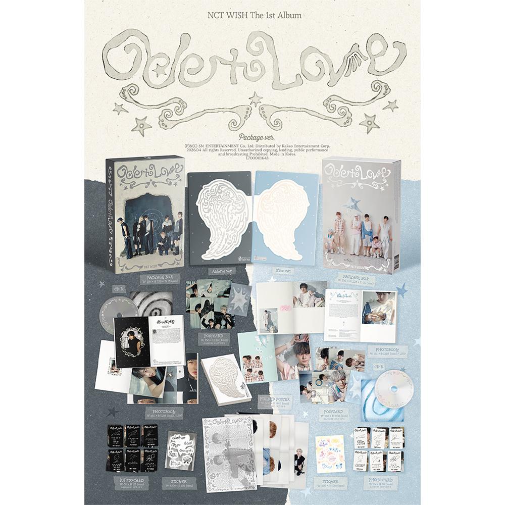 NCT WISH - 1st Album : Ode to Love (Package Ver.)