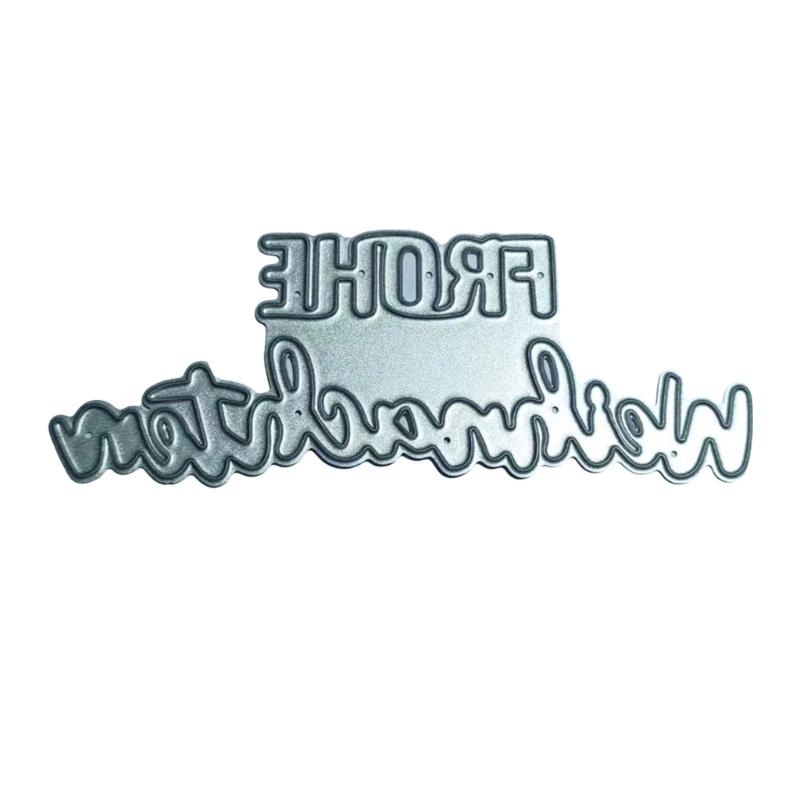 

Metal Die Cuts Wondow Cutting Dies Cut Stencils Embossing Molds for DIY Photo Scrapbooking Card Album Decorations