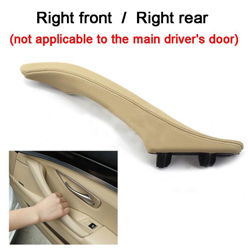 

Бежевая автомобильная левая и правая внутренняя дверная ручка, панель, накладка для BMW 5 серии F10 F18 520Li 525Li 528Li Right rear
