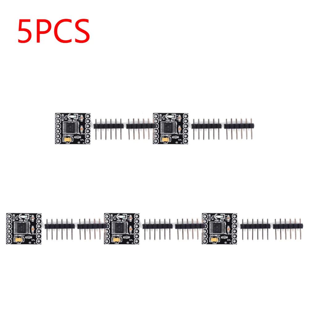 10-1pcs DRV8833 Motor Drive Module 2pcs 6 Pin DC Gear Motor Driver 1.5A Single H Bridge Silent Stepper Motor Driver for Arduino