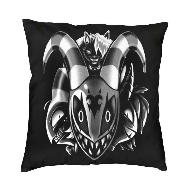 Funny Cartoon Comics Tv Helluva Boss Throw Pillow Case Decoration Custom Square Cushion Cover 40X40 Pillowcover For Living Room