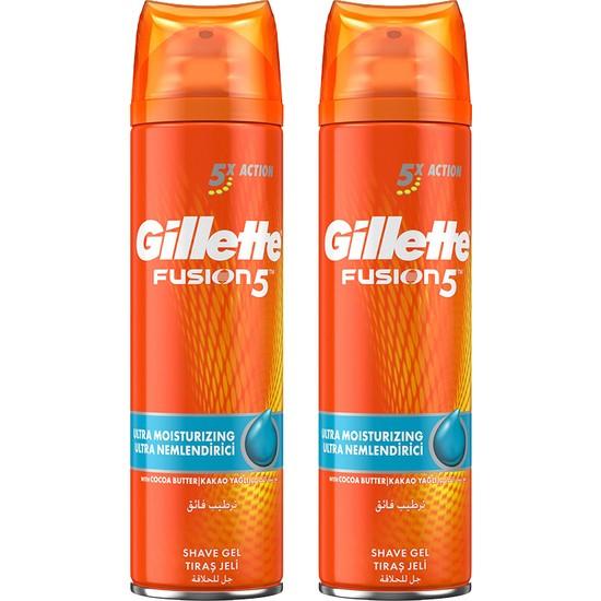 

Увлажняющий гель для бритья Gillette Fusion 200 мл x 2 шт. в упаковке