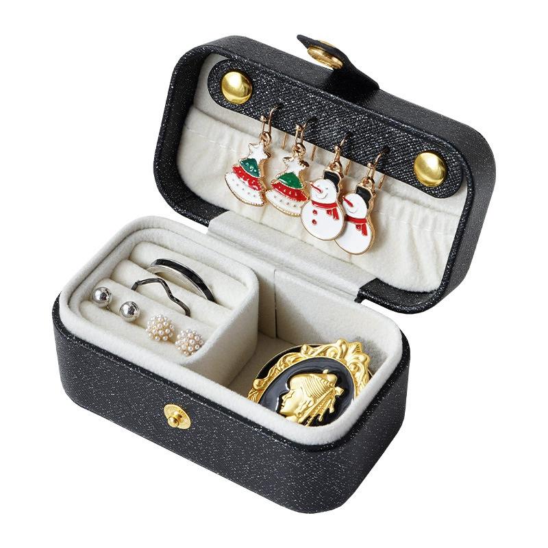 Simple Mini Jewelry Box Jewelry Box Earrings And Rings Storage Box Travel Portable Jewelry Rings And Jewelry Storage Box