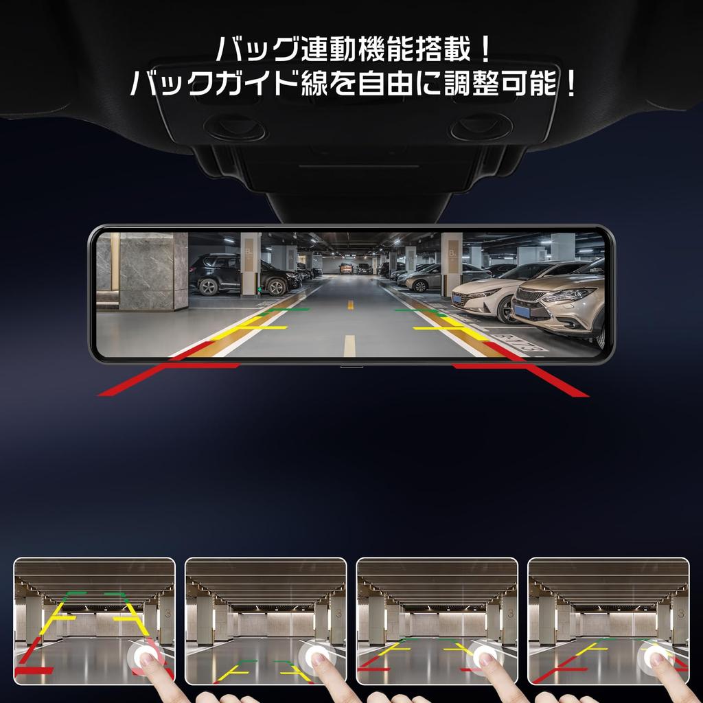 OKYES T16 Dash CarPlay Android Auto and Call Assistant FM Camera Front and Rear Power Super Night Backup LED Signal Parking Warranty 128GB Memory Cam,