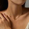 Butterfly Pendant Micro Inlaid Zircon Ins Style Simple Clavicle Necklace For Women